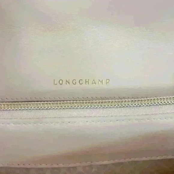 Longchamp Light Pink Leather Flap Honore Crossbody Bag - Picture 11 of 13